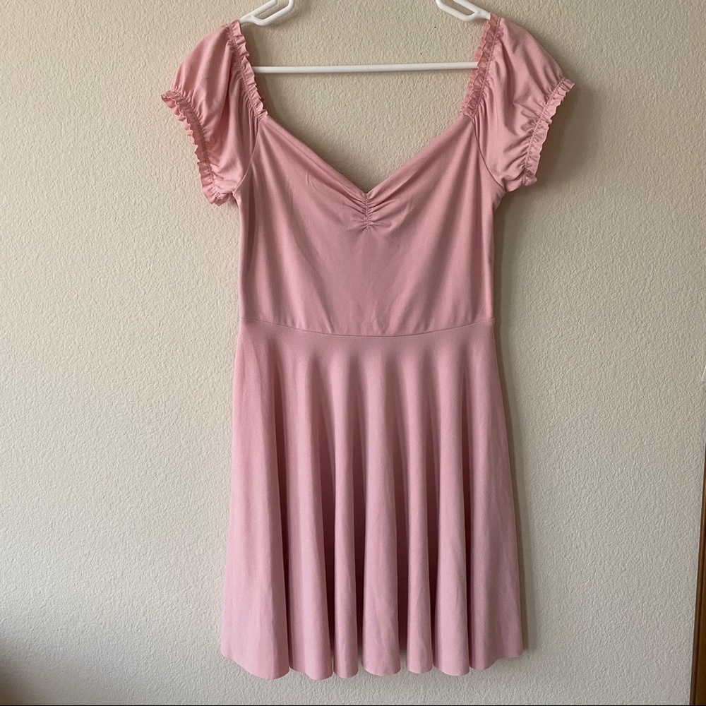 baby pink sweetheart dress 💕